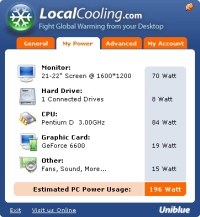 Local Cooling - my power