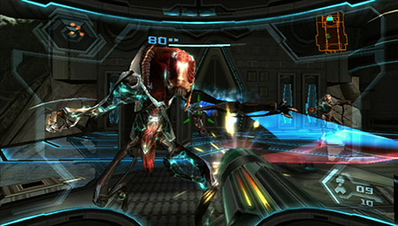 Metroid Prime 3 - gevecht met space pirates Metroid Prime 3 - gevecht met space pirates