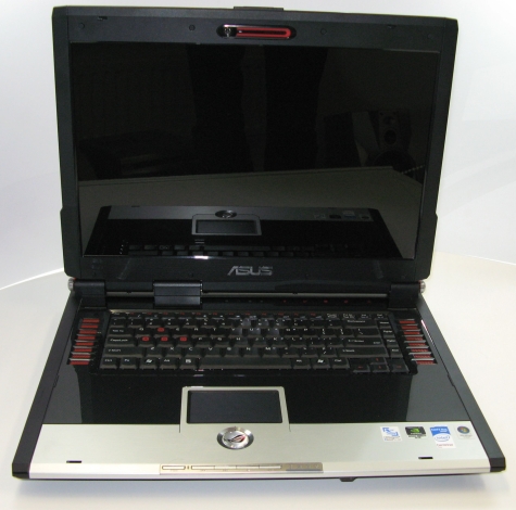 Asus G2S vooraanzicht Asus G2S vooraanzicht