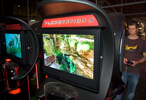 Speelbare PlayStation 3-pod (Uncharted)