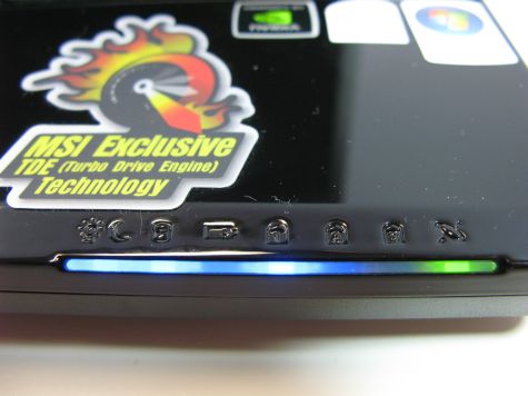 MSI GX600 Voorzijde MSI GX600 Voorzijde