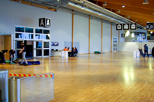 DreamHack 2007 - ingang slaapzaal A