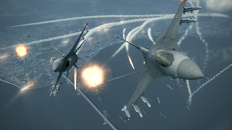 Ace Combat 6 - dogfight
