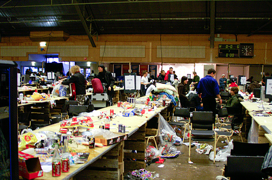 DreamHack 2007 - Lege hal D