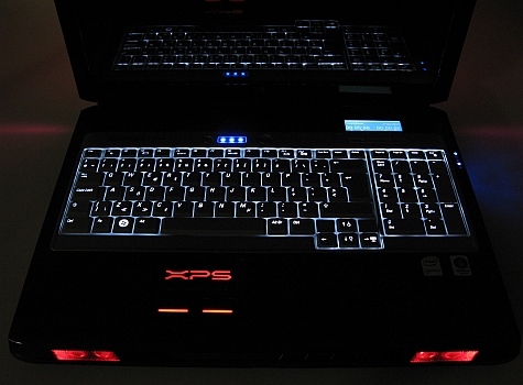Dell XPS M1730 toetsenbord verlicht