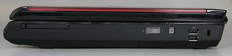 Dell XPS M1730 rechterzijde