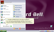 Packard Bell EasyNote XS startmenu past niet Packard Bell EasyNote XS startmenu past niet