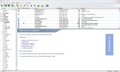 Eudora Email 8.0.0 screenshot (410 pix)