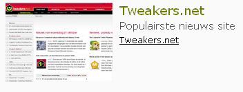Tweakers.net populairste nieuwssite Tweakers.net populairste nieuwssite