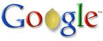 Google-logo met citroen voor Knol