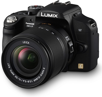 Panasonic Lumix DMC-L10 - frontaanzicht