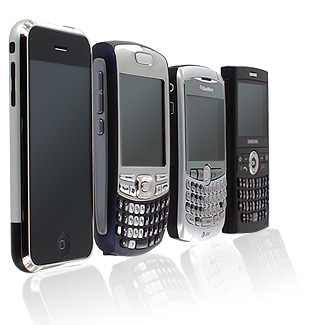 Diverse smartphones