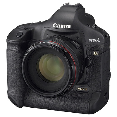 Canon EOS-1Ds Mark III - voorkant