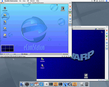 Parallels op OS X