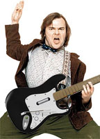 Jack Black - Rock Band gitaar