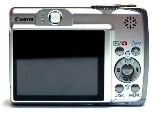 Canon A560 Achterkant Canon A560 Achterkant