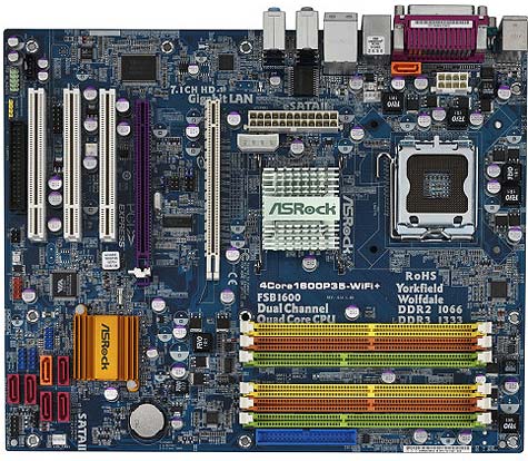 Asrock 4Core1600P35-WiFi+ Asrock 4Core1600P35-WiFi+