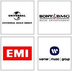 Platenlabels logo's