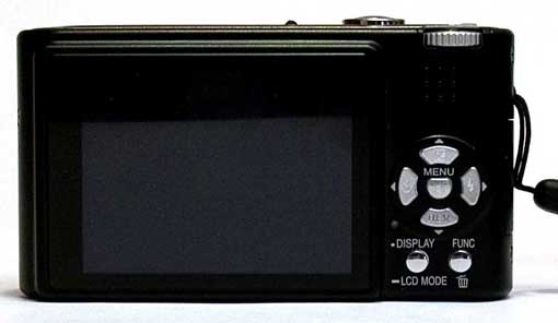 Panasonic Lumix FX12 Achterkant Panasonic Lumix FX12 Achterkant