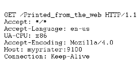 Spam door printertoegang via browser