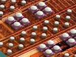 Koperen koelelementen direct op chip