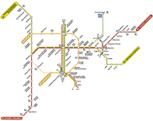 Metrokaart Brussel