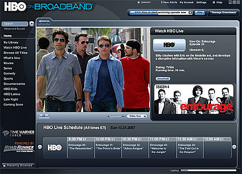 HBO on Broadband