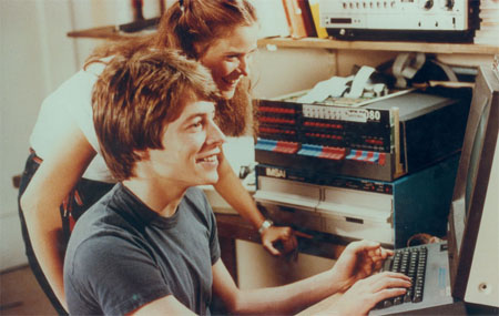 Hacker in actie