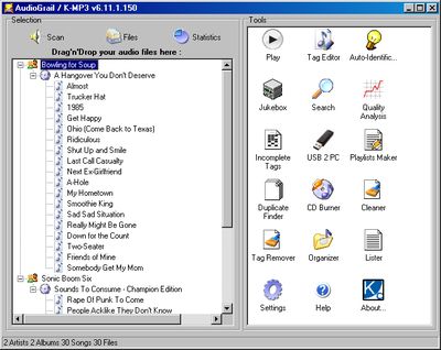 AudioGrail 6.11.1.150 - 400px