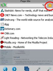 Mobile Firefox kleiner