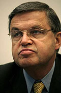Minister van Justitie Hirsch Ballin