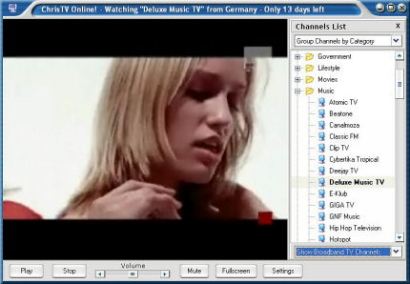 ChrisTV Online screenshot (410 pix)