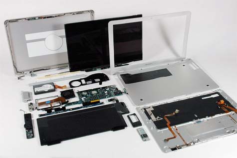 Macbook Air gestript
