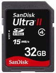 Sandisk Ultra II 32GB sd-kaart