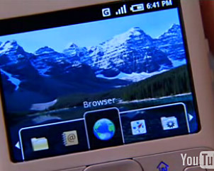 Android screen Android screen