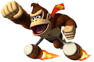 Donkey Kong: Jet Race - render
