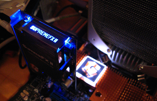 Asus Striker II Formula @ night