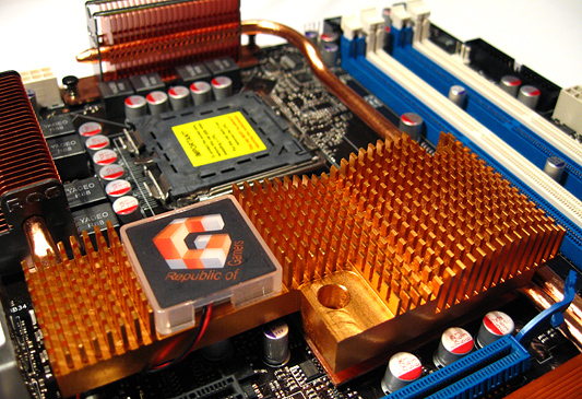 Asus Striker II Formula close-up