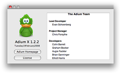 Adium X 1.2.2