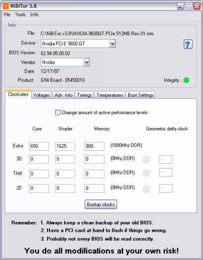 NiBiTor 3.8 screenshot (410 pix)