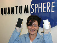 Electrolyse met nanocoating Quantumsphere