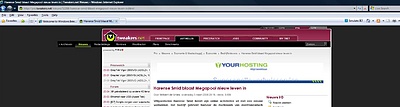 Tweakers.net in Internet Explorer 8 beta 1