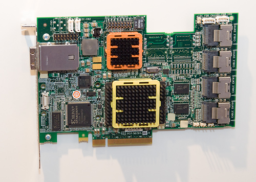 Cebit 2008: Adaptec Raid 51645 Cebit 2008: Adaptec Raid 51645