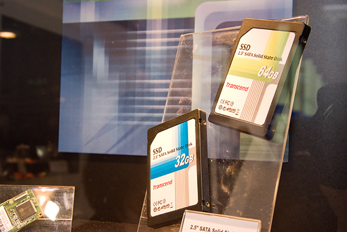 Cebit 2008: Transcend ssd's Cebit 2008: Transcend ssd's