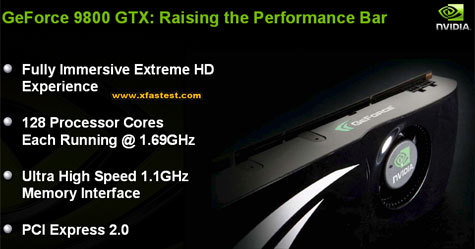Uitgelekte slide met details over de Geforce 9800GTX