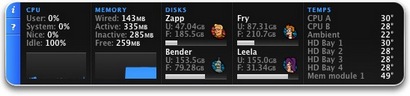 iStat Pro screenshot (410 pix)