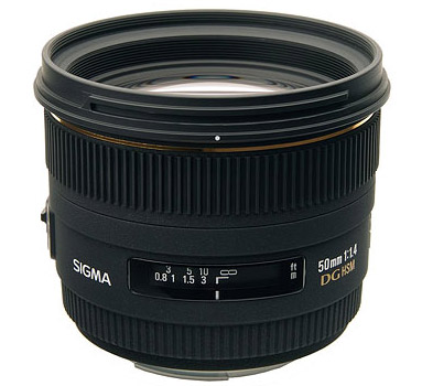 Sigma 50mm f/1.4 EX DG HSM