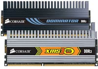 Corsair Dominator- en XMS-geheugen