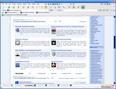 Acoo Browser screenshot (410 pix)