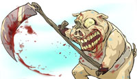 Zombie BBQ - Biggetje